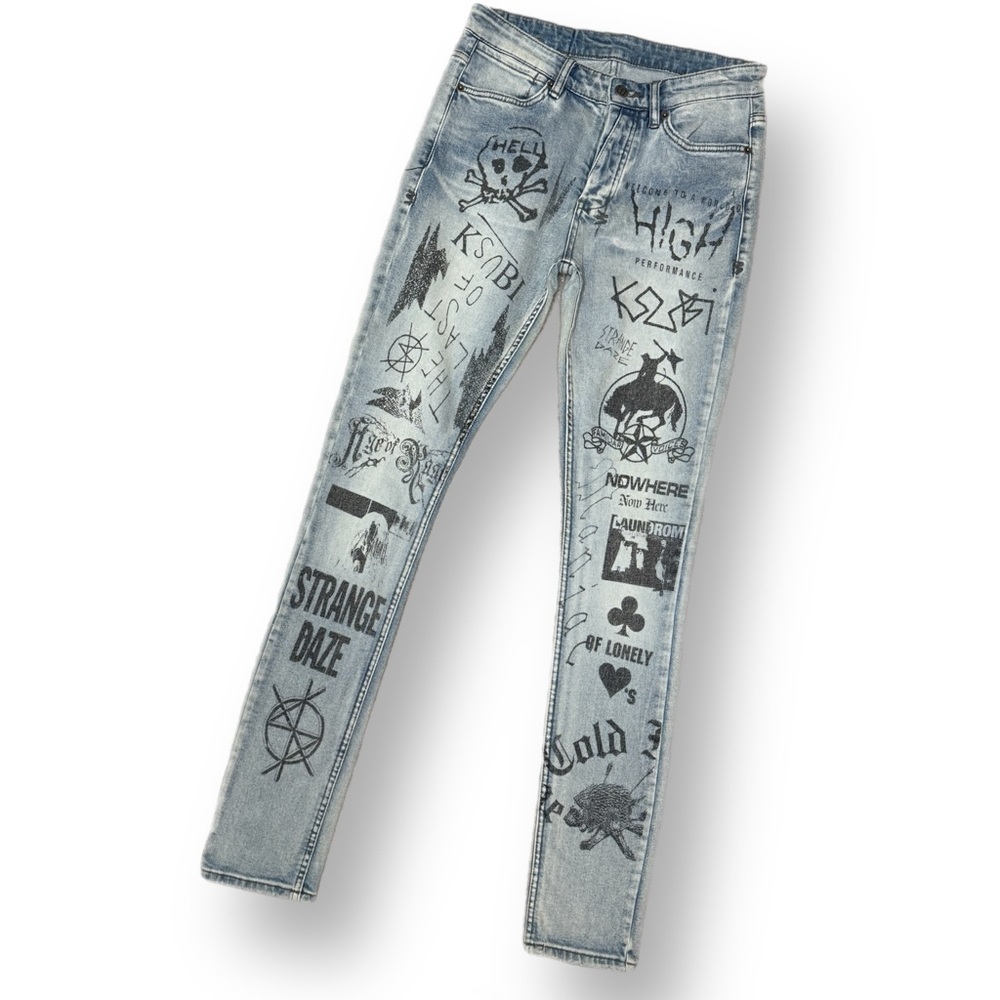Ksubi Van Winkle Nowhere Punk Denim Jeans